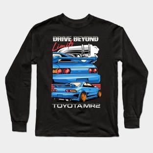Toyota MR2 Drive Beyond Limits Long Sleeve T-Shirt